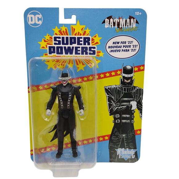 DC Super Powers Batman Who Laughs McFarlane Toys Action Figure 2022 New - Picture 1 of 3
